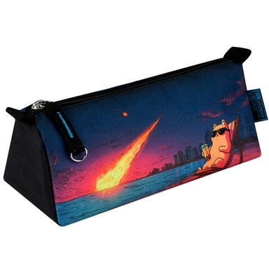 Пенал на молнии Невозмутимый кот 20х8,5х6,5 71987