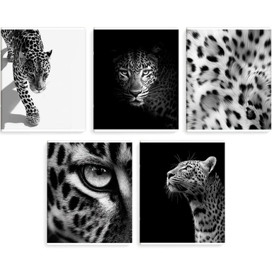 Тетрадь 48 л. клетка Монохромный леопард 70925