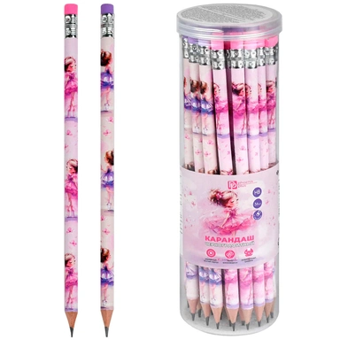 Карандаш ч/гр. Балерины 72851