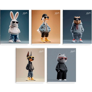 Тетрадь 48 л. клетка Зумеры 70931