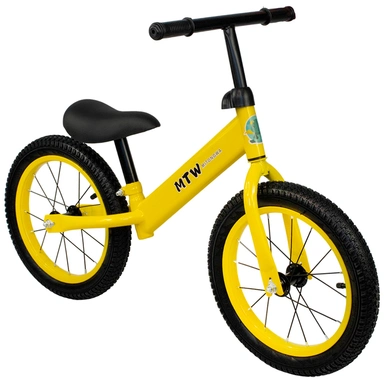 Беговел 14 желтый 141V-1210 кол.рез