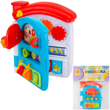 Игрушка разв. Levatoys MK-1300 Дом в пак. на батарейках