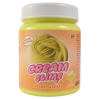 Лизун Cream-Slime с ароматом банана 250 г SF02-B