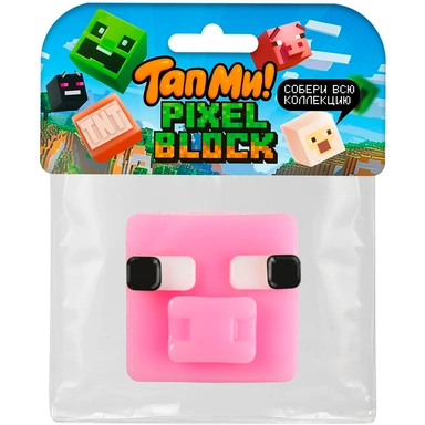 Игрушка антистресс Сквиши ТапМи Кубик Розовый SQ006