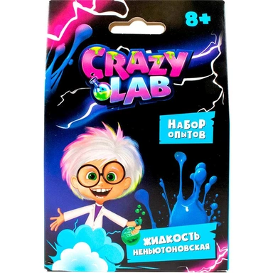 Набор для опытов Научно-познавательный набор модели Crazy Lab Неньютоновская жидкость EX219T