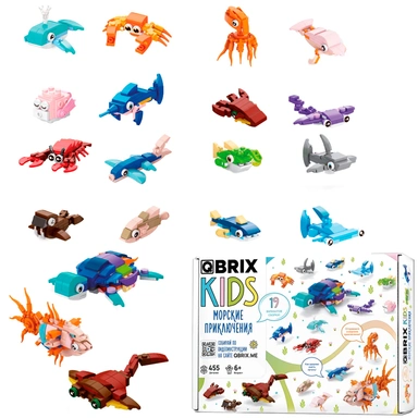 Конструктор QBRIX KIDS Морские приключения 32010