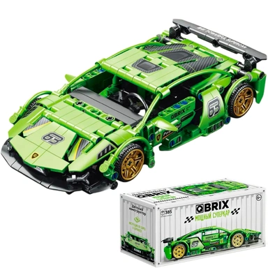 Конструктор QBRIX KIDS Мощный суперкар 32028