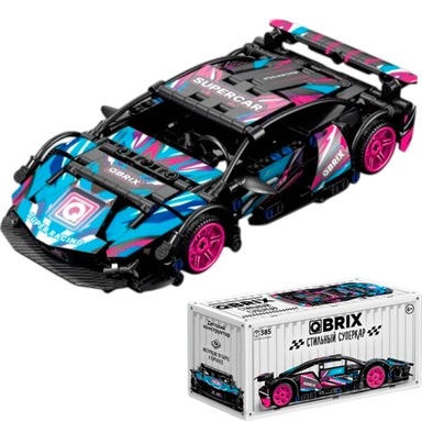 Конструктор QBRIX KIDS Стильный суперкар 32031