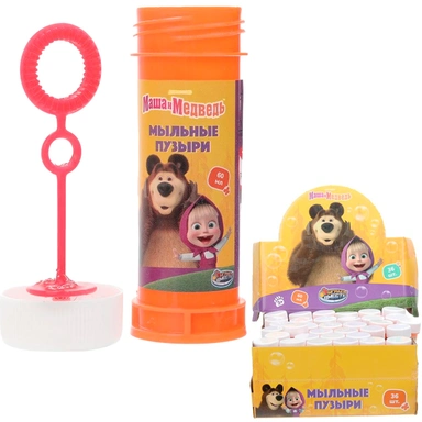 Мыльные пузыри Маша и Медведь 60мл 01086-60ЭД