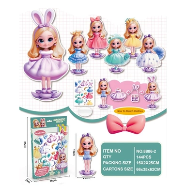 Игра Магнитная одевашка 8886-2