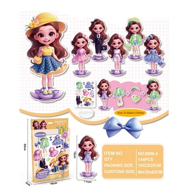 Игра Магнитная одевашка 8886-4