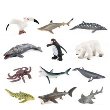 Набор животных KZ956-032E Морские в пак.