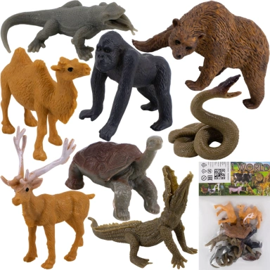 Набор Животных 1056 Дикие в пакете