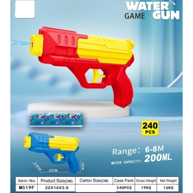 Пистолет водный M519F в пакете