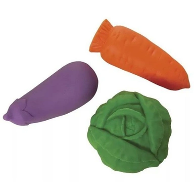 Набор резиновых игрушек Овощей №2 С-1496 Огонек /6/