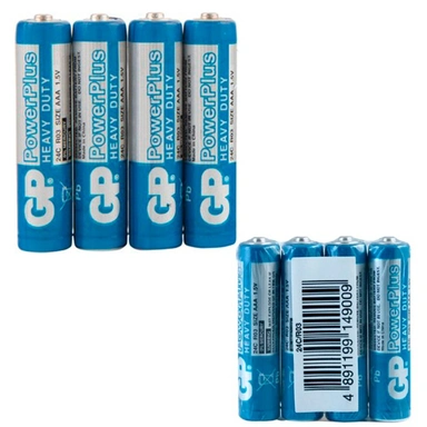 Элемент питания 24CEBRA-2S4 Power Plus (4шт)  б/б 4S R 3 GP  /цена за упак/
