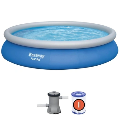 Бассейн круглый 57313 с набором 457х84 см Bestway