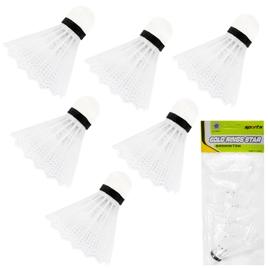 Волан белый 6шт в пак. 141-259G