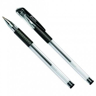 Ручка гелевая черные черн. 0.5мм OFFICE 91534