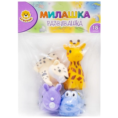 Набор резиновых игрушек для купания Levatoys 100-AYSDK в пак.